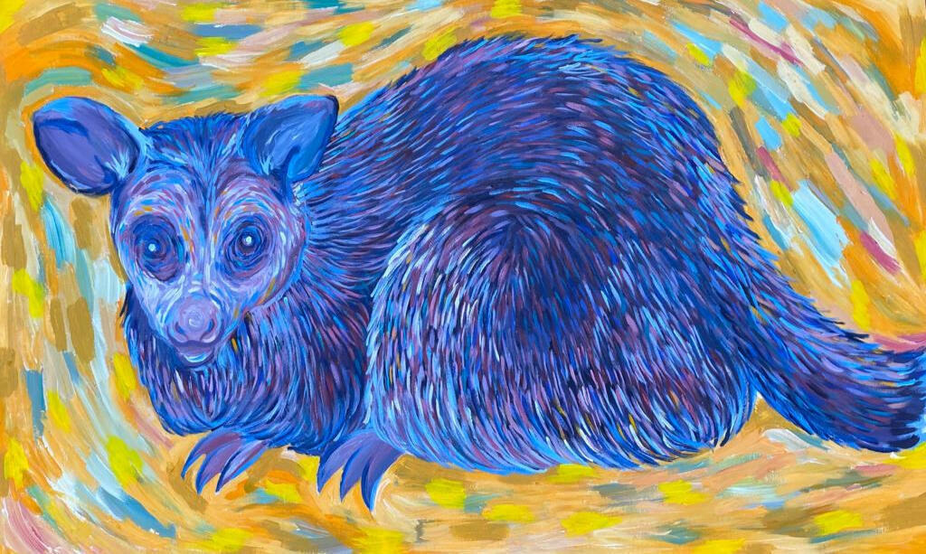 Acrylic on Canvas, 48 x 30 in. $750