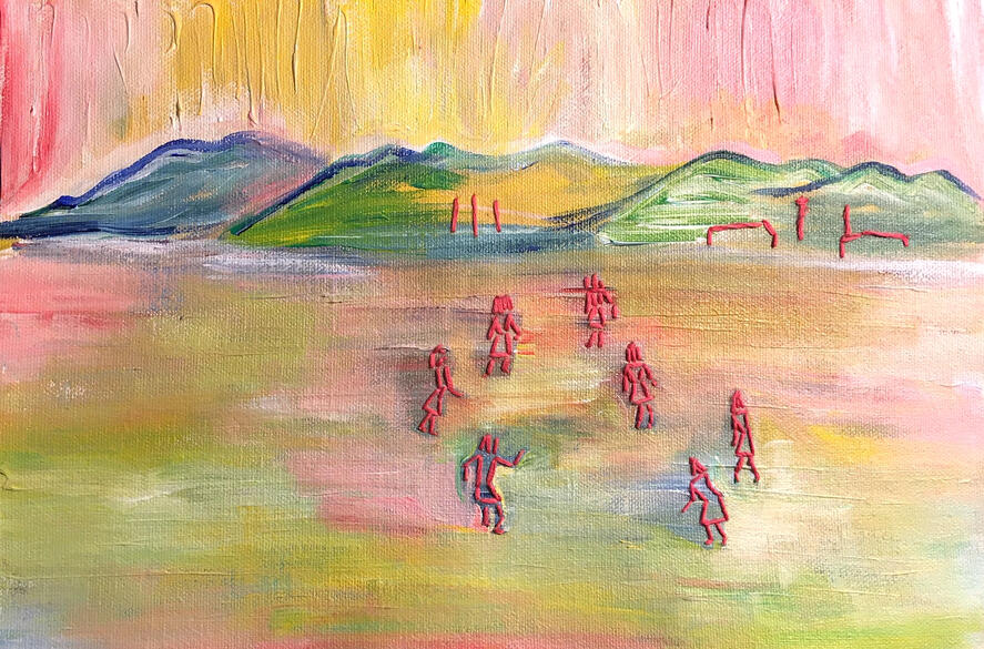 Girls Playing Games